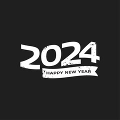 happy new year 2024 design template