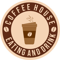 Coffee logo illustration