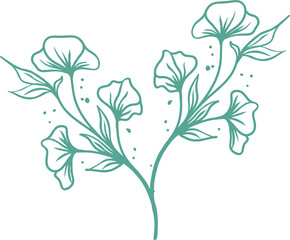 Leaf illustration image