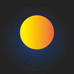 Moon icon illustration