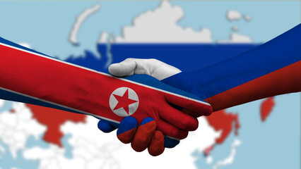 Russia and the Democratic People's Republic of Korea DPRK, North Korea, reach a new trade and military agreement