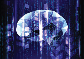 brain background technology - 650475823