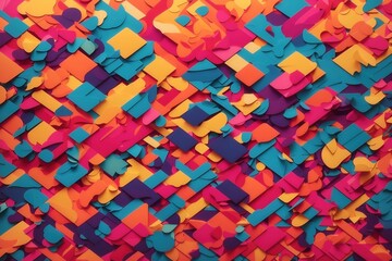 An array of colorful pastel rounded shapes, their gentle curves and soft hues creating a harmonious and soothing visual symphony.