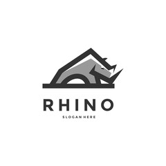 rhino modern logo