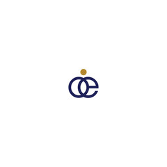 OE People Logo Design Vector