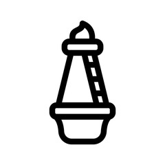 Monument Icon Vector Symbol Design Illustration