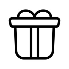 Gift Icon Vector Symbol Design Illustration