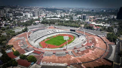 Raamstickers Estadio olimpico universitario © Marcos