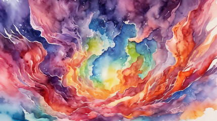 abstract watercolor background