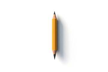 Pencil seen from the front
