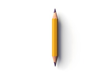 Pencil seen from the front