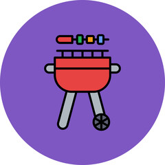 BBQ grill Icon
