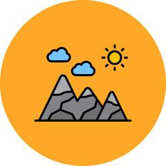 Mountains Icon