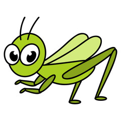 grasshopper cartoon