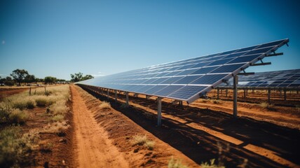 people walking checking on solar panels, mexico latin america