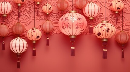 Chinese Celebration Background Day. Joyful Chinese Day celebration in vibrant background filled with cultural richness