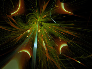 Fototapeta premium Imaginatory fractal abstract background Image