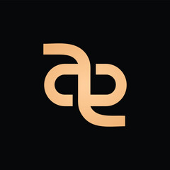 AE Letter Logo Design. Creative Modern A E Letters icon vector Illustration