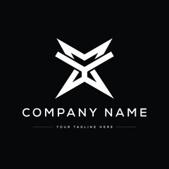 Monogram Letter MYW Logo Design Vector