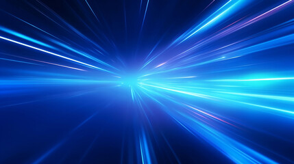 blue gradient abstract texture background glowing light rays futuristic cg  - obrazy, fototapety, plakaty