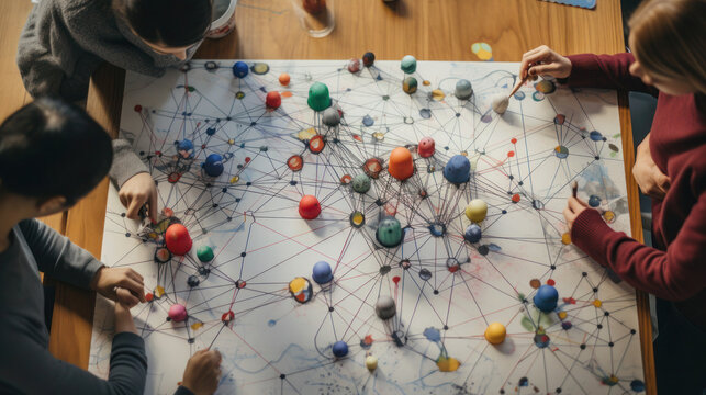 Harmonizing Work Environments: Connecting People Through the Vibrancy of Color and Collaborative Efforts