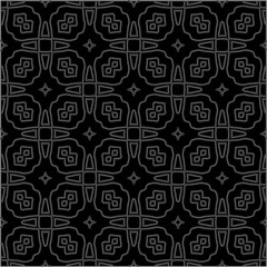 A repeat pattern of white dots on a black background. Simple texture for posters, sites, business cards, covers.