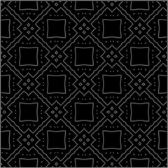 A repeat pattern of white dots on a black background. Simple texture for posters, sites, business cards, covers.