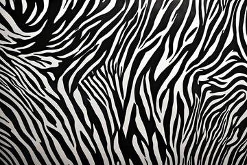 zebra skin pattern - obrazy, fototapety, plakaty
