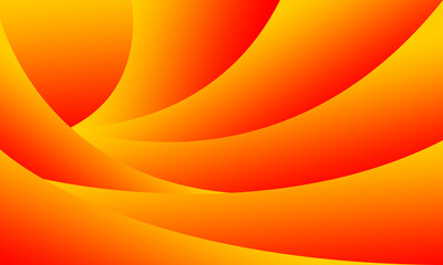 Abstract gradient orange background illustration design vector