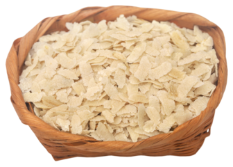 Flattened rice of South East Asia