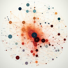 abstract background with circles