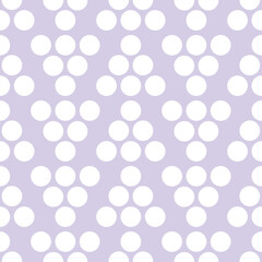 Abstract background with circles. Vector geometric background. Polkadot pattern. Dotted scandinavian ornament.