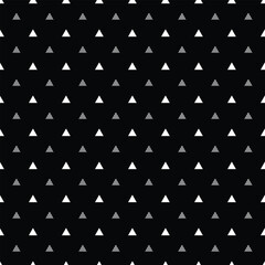 triangles pattern black white 