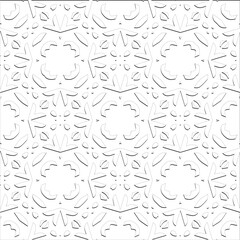  Abstract  background with figures from lines. Black and white texture for web page, textures, card, poster, fabric, textile. Monochrome pattern. Repeating design.