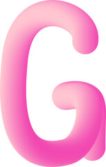 Letter illustration. Hand drawn picture