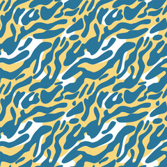 Cheerful Animal Print Vector, Animal Pattern, Textured Surface, and natural Background