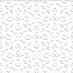  Abstract  background with figures from lines. Black and white texture for web page, textures, card, poster, fabric, textile. Monochrome pattern. Repeating design.