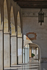 Conegliano, i portici del Duomo di San Leonardo - Treviso