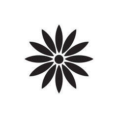 flower icon vector
