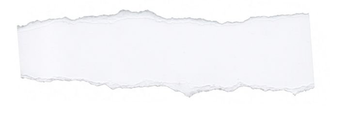 transparent ripped paper edge 