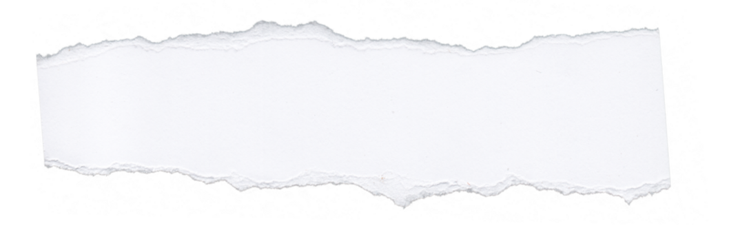 transparent ripped paper edge 