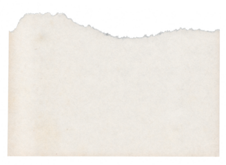 transparent ripped paper edge 