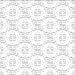  Abstract  background with figures from lines. Black and white texture for web page, textures, card, poster, fabric, textile. Monochrome pattern. Repeating design.