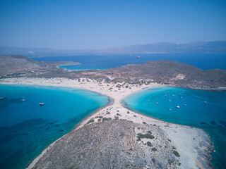 Obraz premium Simos Beach, Elafonisos, Greece