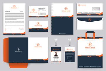 Professional stationery template design