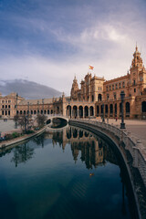 Obraz premium Plaza de España in Sevilla