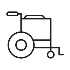 Wheelchair icon design