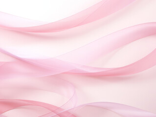 Pink ribbon elegance a soft and subtle background