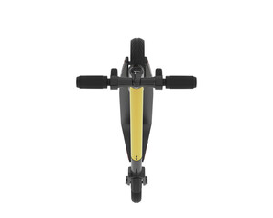 Electric scooter isolated on transparent background. 3d rendering - illustration