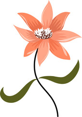 Light Beige Flower